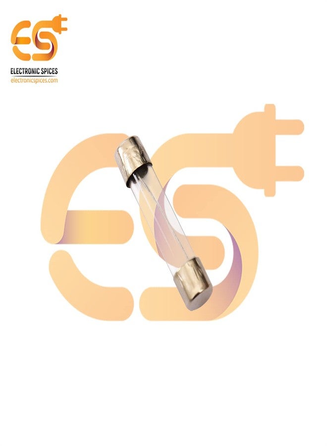 إلكترونيك سبايسس عبوة من 20 قطعة من فيوزات خرطوشة زجاجية سريعة الاستجابة من نوع Electronic Spices، 10 أمبير، 250 فولت، 6 مم × 30 مم - Image 3